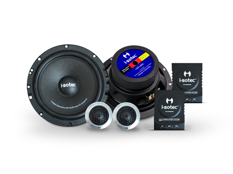 AK165 2-way package with 6½ (16.5 cm) Woofer