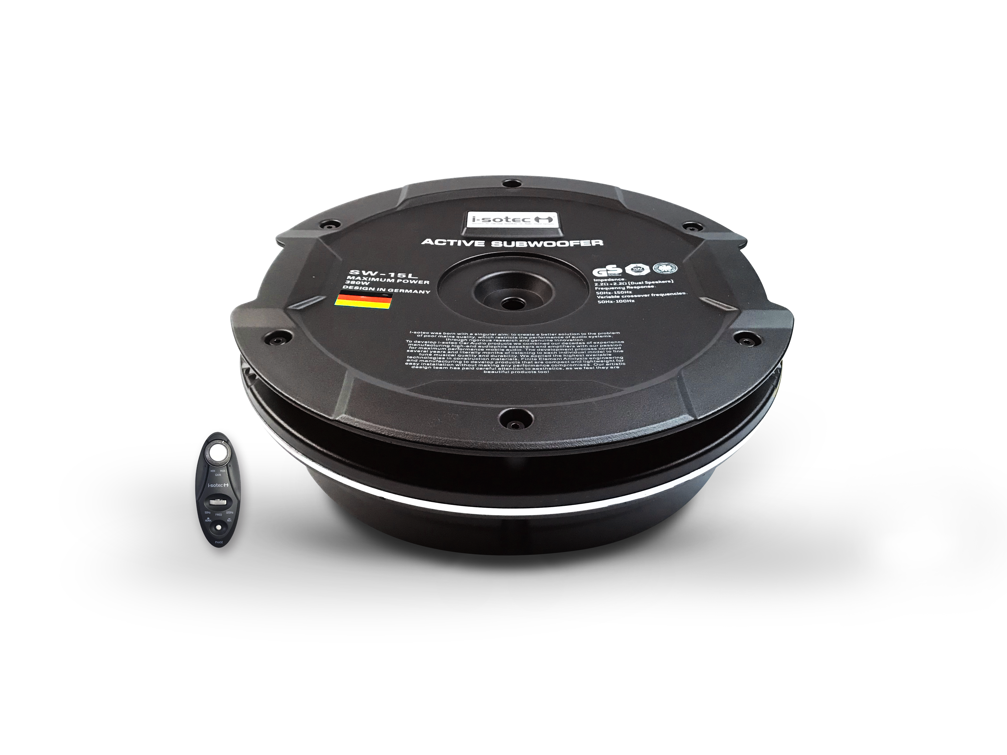 SW-15L &nbsp;&nbsp;SPARE WHEEL ACTIVE SUBWOOFER